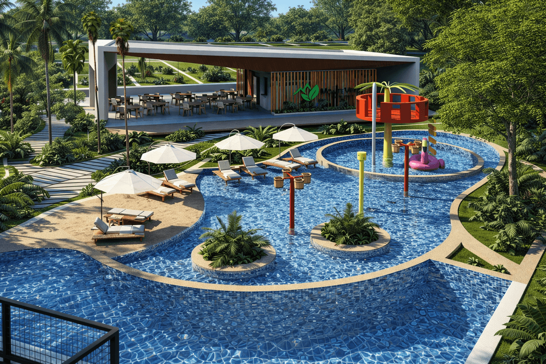 Piscina y zona acuática