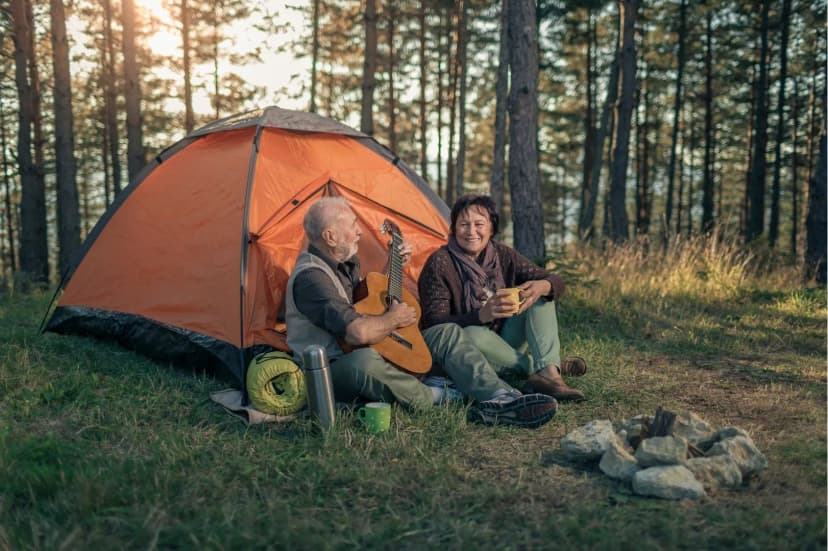 Camping zone