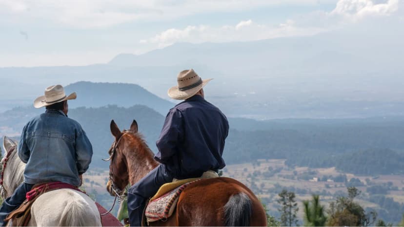 Horseback riding routes