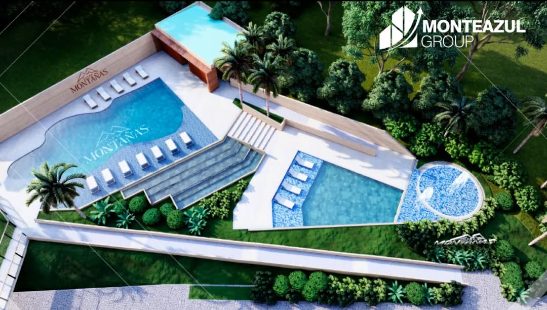 Pool and recreation area
